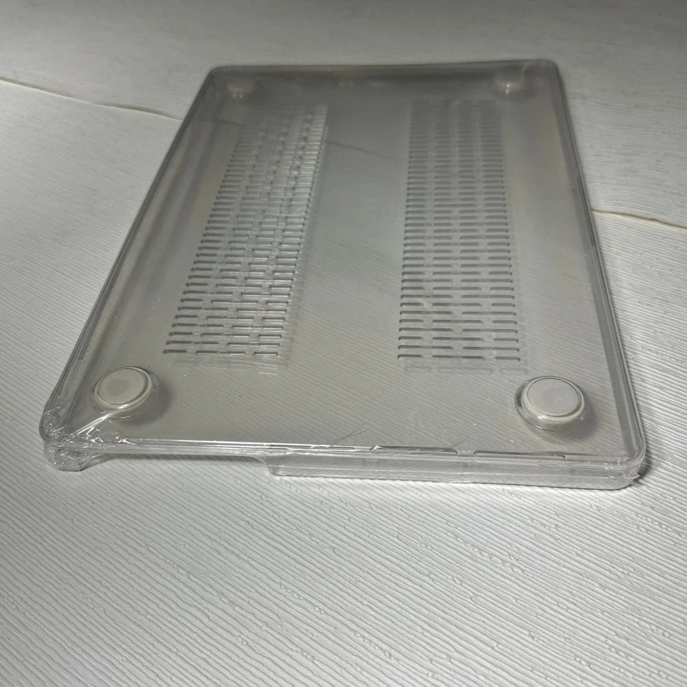 Clear World Globe Sparkle Case for Apple MacBook 13 14 inch Keyboard Cover Bundl